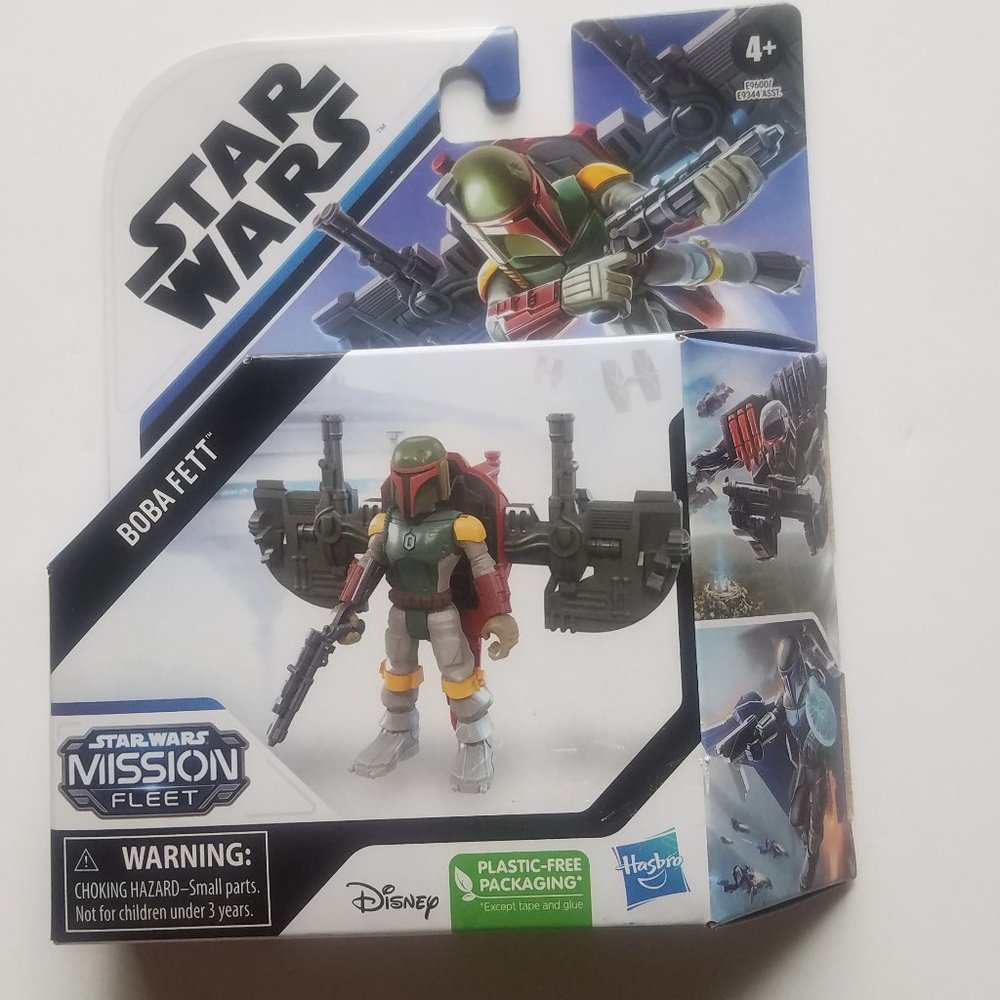 Star Wars Mission Fleet Boba Fett Wing Suit Mini Action Figure 2022 ROTJ Hasbro